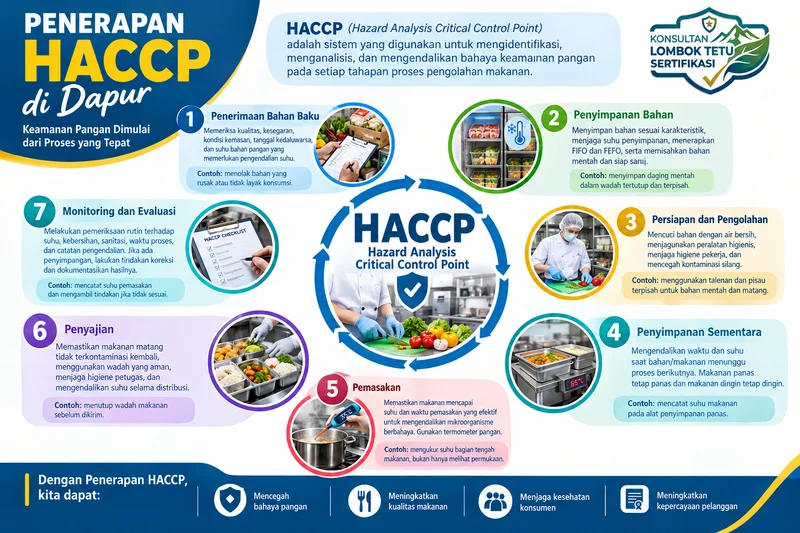 Pentingnya Menerapkan HACCP di Dapur atau Produk Anda !